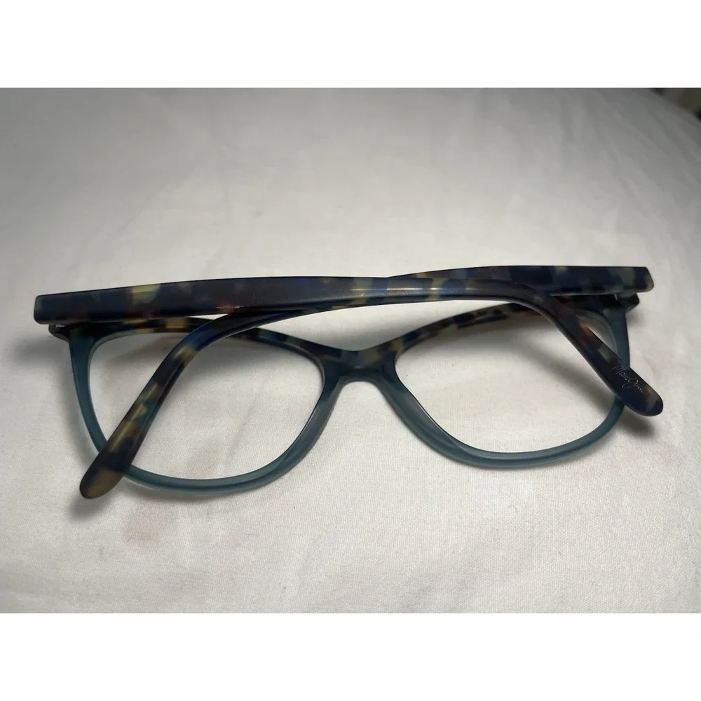 Maui Jim Eyeglasses MJO 2111-55A Matte Aqua Marine Tortoise 52-16-135 Frames